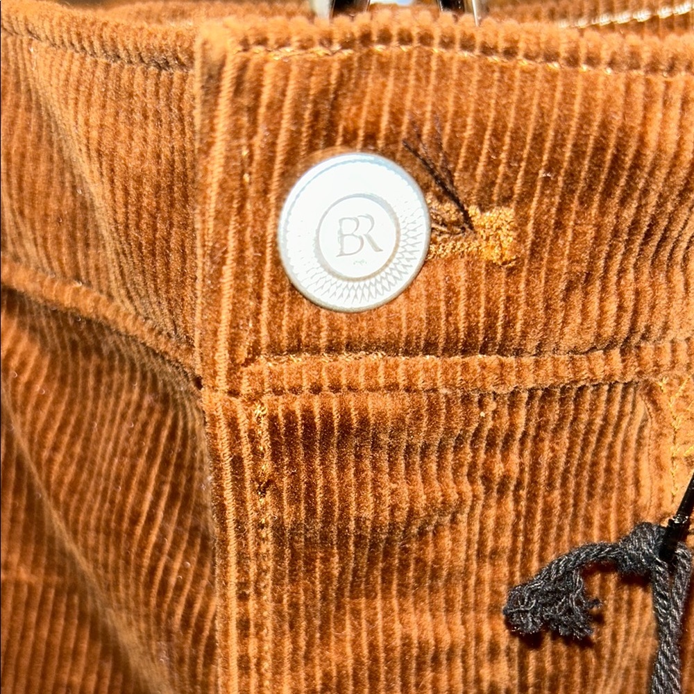 NWT BR Brown Corduroy Pants, size 28 - Picture 5 of 11